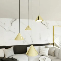 Best Sale Lampa wisząca do salonu 1329/4PREM ELIT 4 PREMIUM GOLD | Kaja Żyrandole Nowoczesne