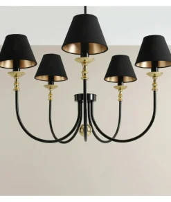 Sklep Kaja Lampa wisząca do salonu w stylu glamour 1118F1 z serii ROMA | Kaja