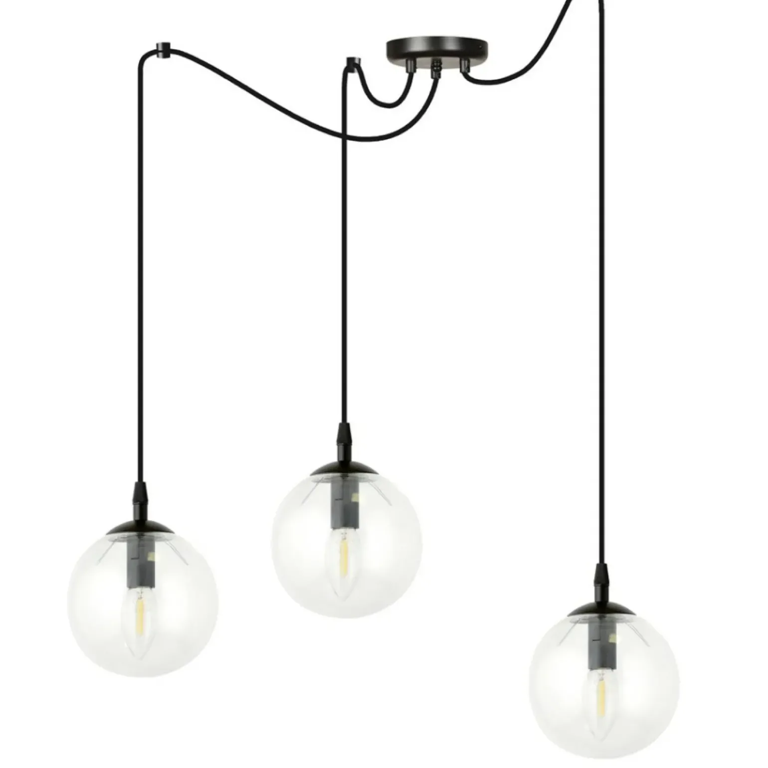 Clearance Lampa wisząca idealna do oświetlenia salonu 936/3 | Kaja Oświetlenie Żyrandole Nowoczesne