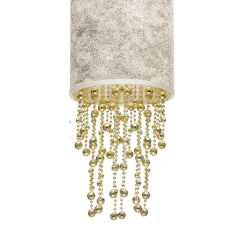 Sklep Kaja Lampa wisząca, kolor bieli i złota, do salonu MLP6444 z serii ALMERIA | Kaja Ośw