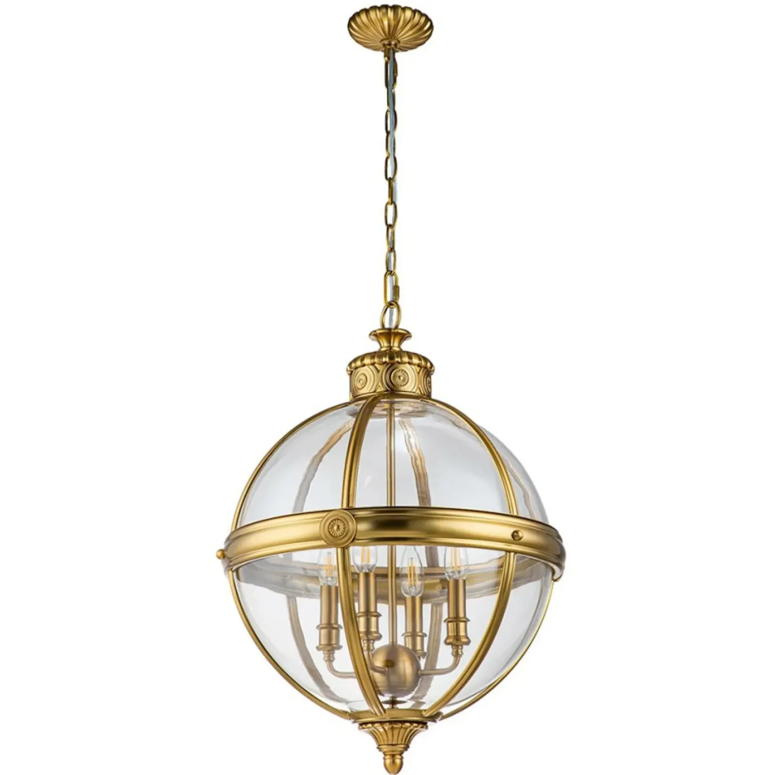 Sklep Kaja Lampa wisząca, kula na 4 żarówki FE-ADAMS-4P-BB z serii ADAMS