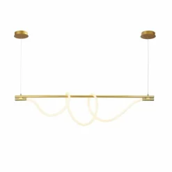 Store Lampa wisząca LED - świecący sznur ABR-HILTON-SG-38W SPIRALI | Kaja Żyrandole Nowoczesne