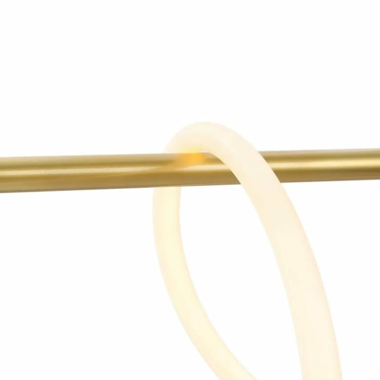 Store Lampa wisząca LED - świecący sznur ABR-HILTON-SG-38W SPIRALI | Kaja Żyrandole Nowoczesne