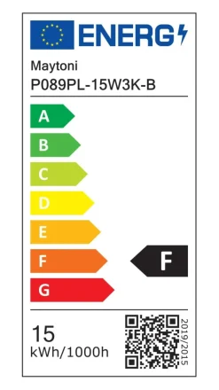 Cheap Lampa wisząca LED 15W, barwa ciepła P089PL-15W3K-B z serii EFIR Żyrandole Nowoczesne