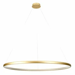 Cheap Lampa wisząca LED złoty okrąg PL210503-1200-GD CARLO | Kaja Żyrandole Nowoczesne