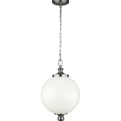 Online Lampa wisząca na łańcuchu, kula FE-PARKMAN-PL-PN z serii PARKMAN Żyrandole Nowoczesne