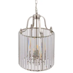 Sklep Kaja Lampa wisząca, na łańcuszku, na cztery żarówki 8152 | Kaja Oświetlenie