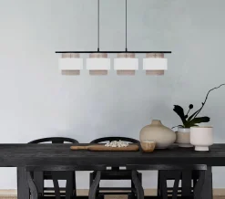 Sklep Kaja Lampa wisząca na cztery punkty świetlne K-5273 z serii CEZAR