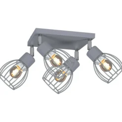 Clearance Lampa wisząca na cztery źródła światła K-4587 z serii MIKA GRAY Żyrandole Nowoczesne