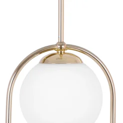 Sklep Kaja Lampa wisząca na dwie żarówki, złoty kolor K-5392 z serii RITUS