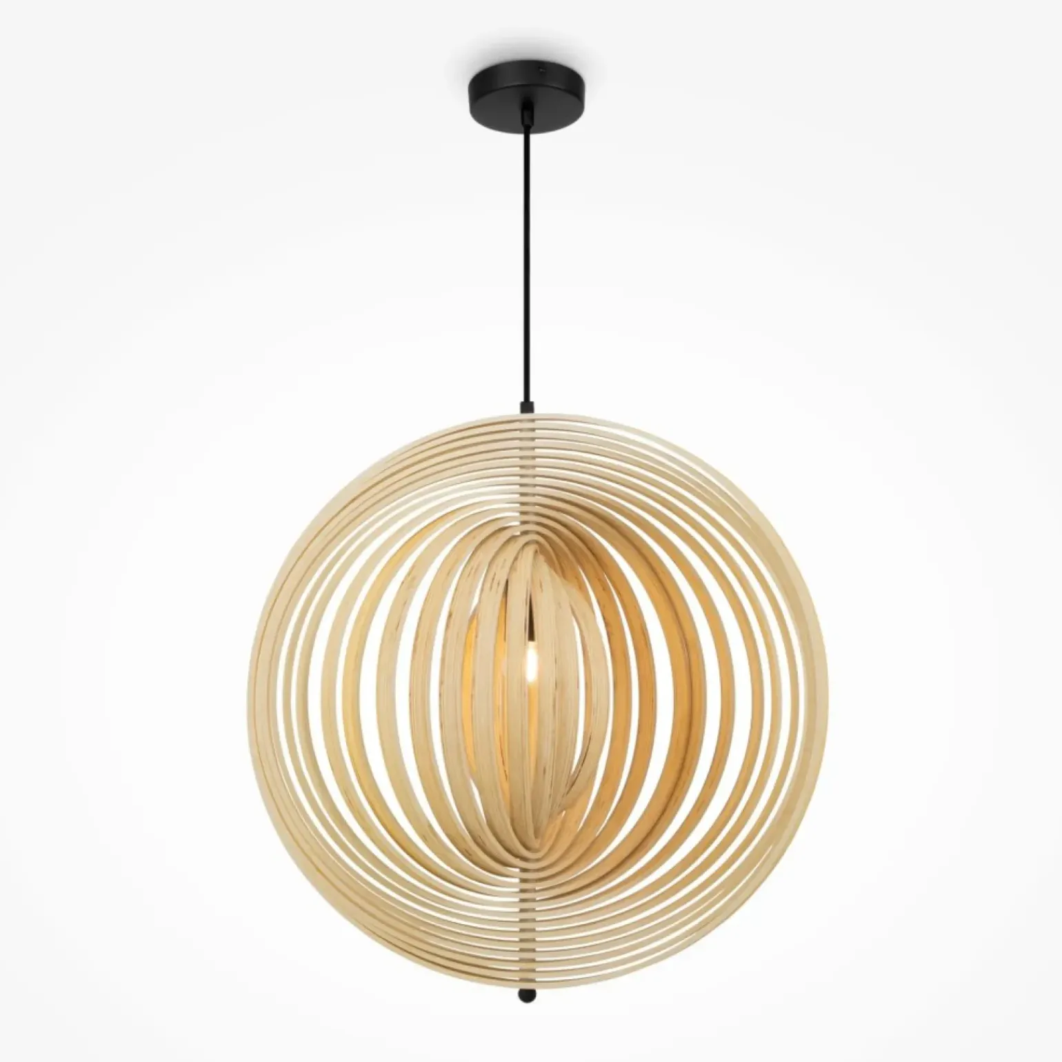 Store Lampa wisząca na jedną żarówkę E27 MOD197PL-01W2 z serii ROOTS Żyrandole Nowoczesne