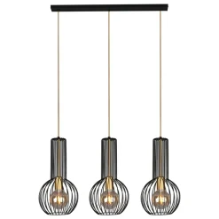Store Lampa wisząca na listwie, nad blat K-4521 ARVI BLACK | Kaja Żyrandole Nowoczesne