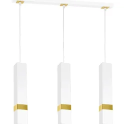 Fashion Lampa wisząca na listwie, na żarówki GU10 MLP6276 z serii VIDAR | Kaja Oświetlen Żyrandole Nowoczesne