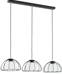 Clearance Lampa wisząca na listwie, trzy punkty świetlne AL 62445 z serii NERSY | Kaja Ośw Żyrandole Nowoczesne