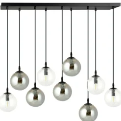 Cheap Lampa wisząca na listwie z 9 kloszami 714/9M2 | Kaja Oświetlenie Żyrandole Nowoczesne