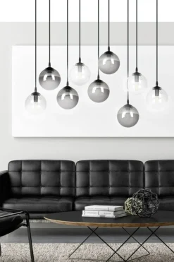 Cheap Lampa wisząca na listwie z 9 kloszami 714/9M2 | Kaja Oświetlenie Żyrandole Nowoczesne