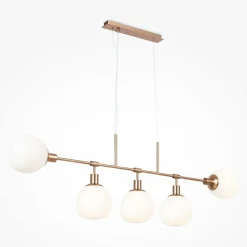 Cheap Lampa wisząca nad stół w jadalni MOD221-PL-05-G ERICH | Kaja Żyrandole Nowoczesne