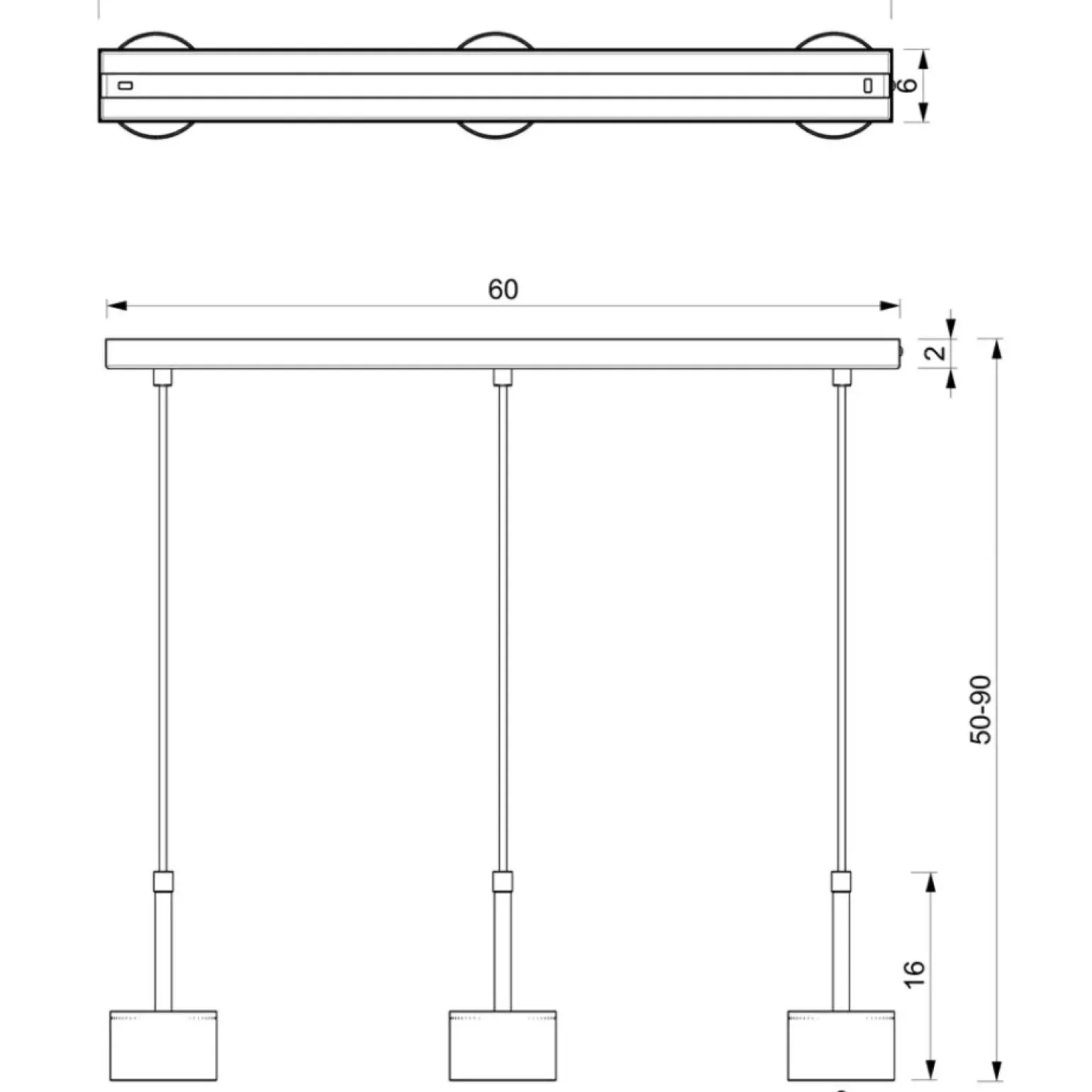 Fashion Lampa wisząca nad stół, w kolorze niebieskim MLP7773 z serii ARENA | Kaja Oświet Żyrandole Nowoczesne