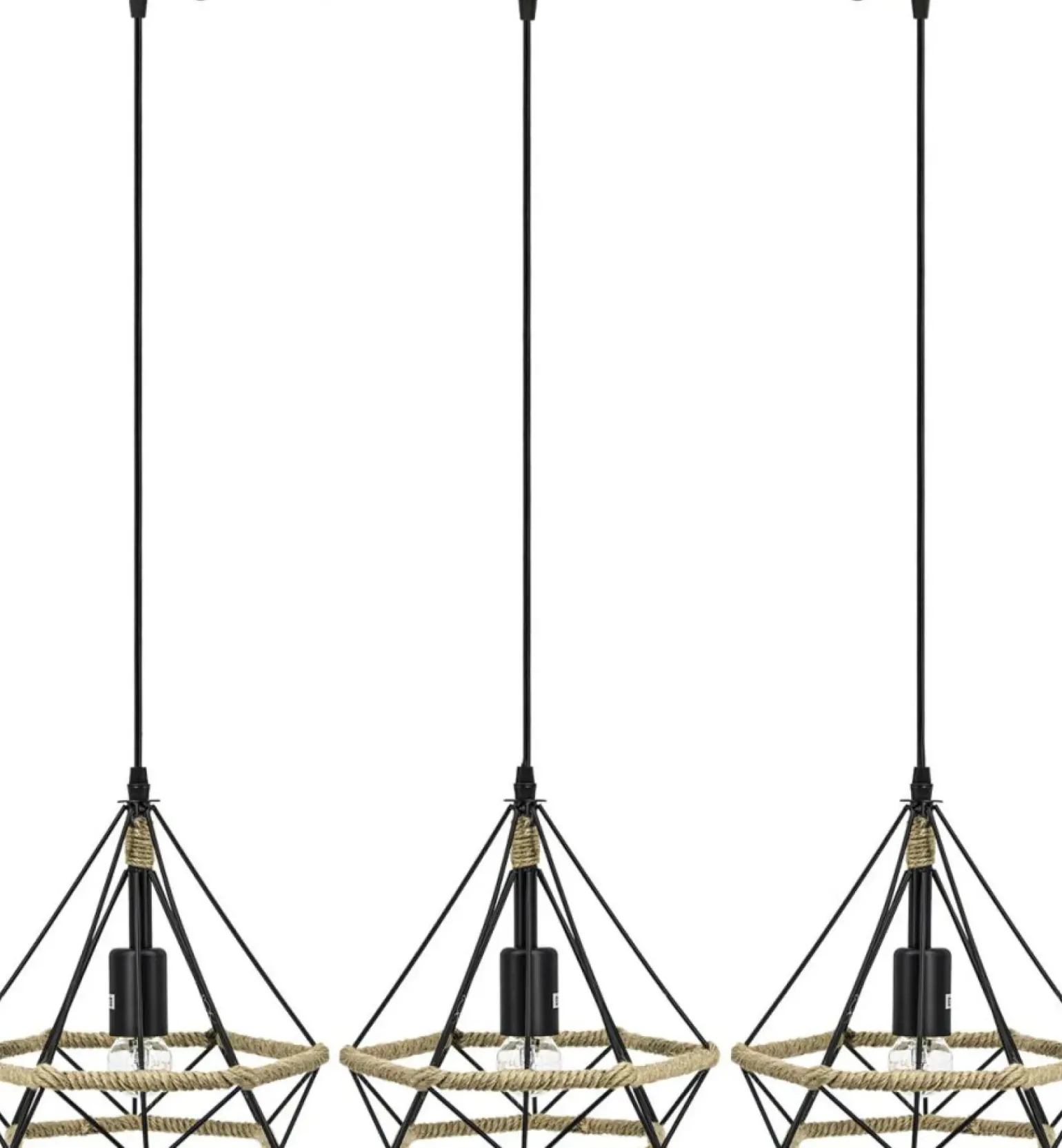 Clearance Lampa wisząca nowoczesna 8803/3 ZWIS - 06 PIRAMIDA | Kaja Oświetlenie Żyrandole Nowoczesne