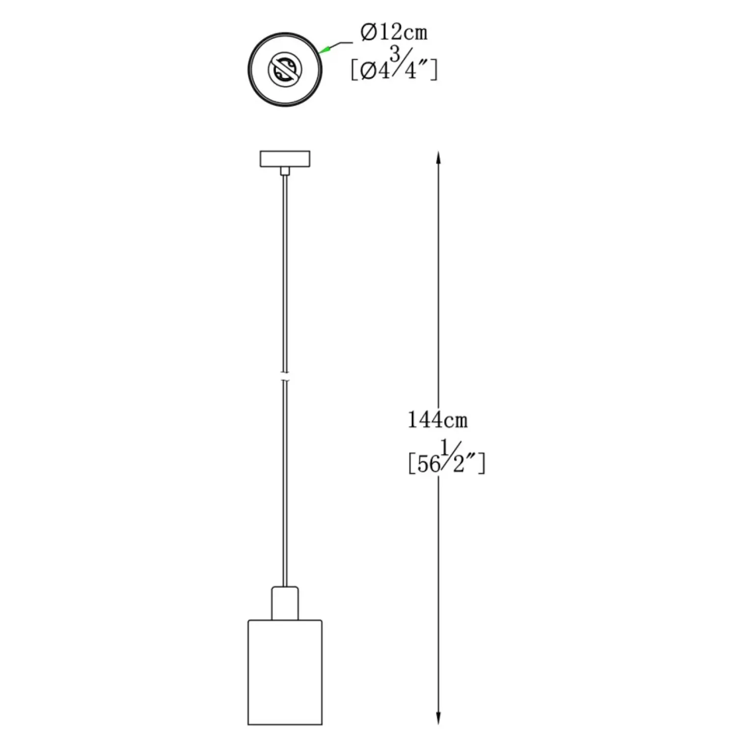 Clearance Lampa wisząca P0369-01A-F4GQ z serii PIOLI| Kaja Oświetlenie Żyrandole Nowoczesne