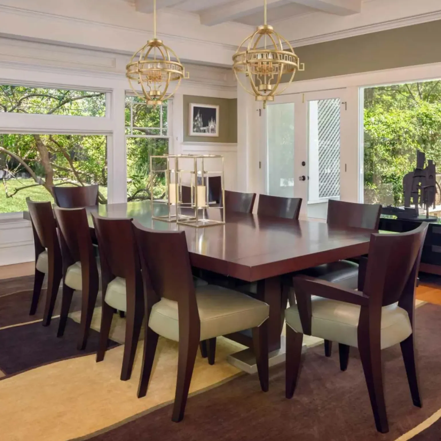 Fashion Lampa wisząca, postarzane złoto GN-LEMURIA-3P-A z serii LEMURIA Żyrandole Nowoczesne