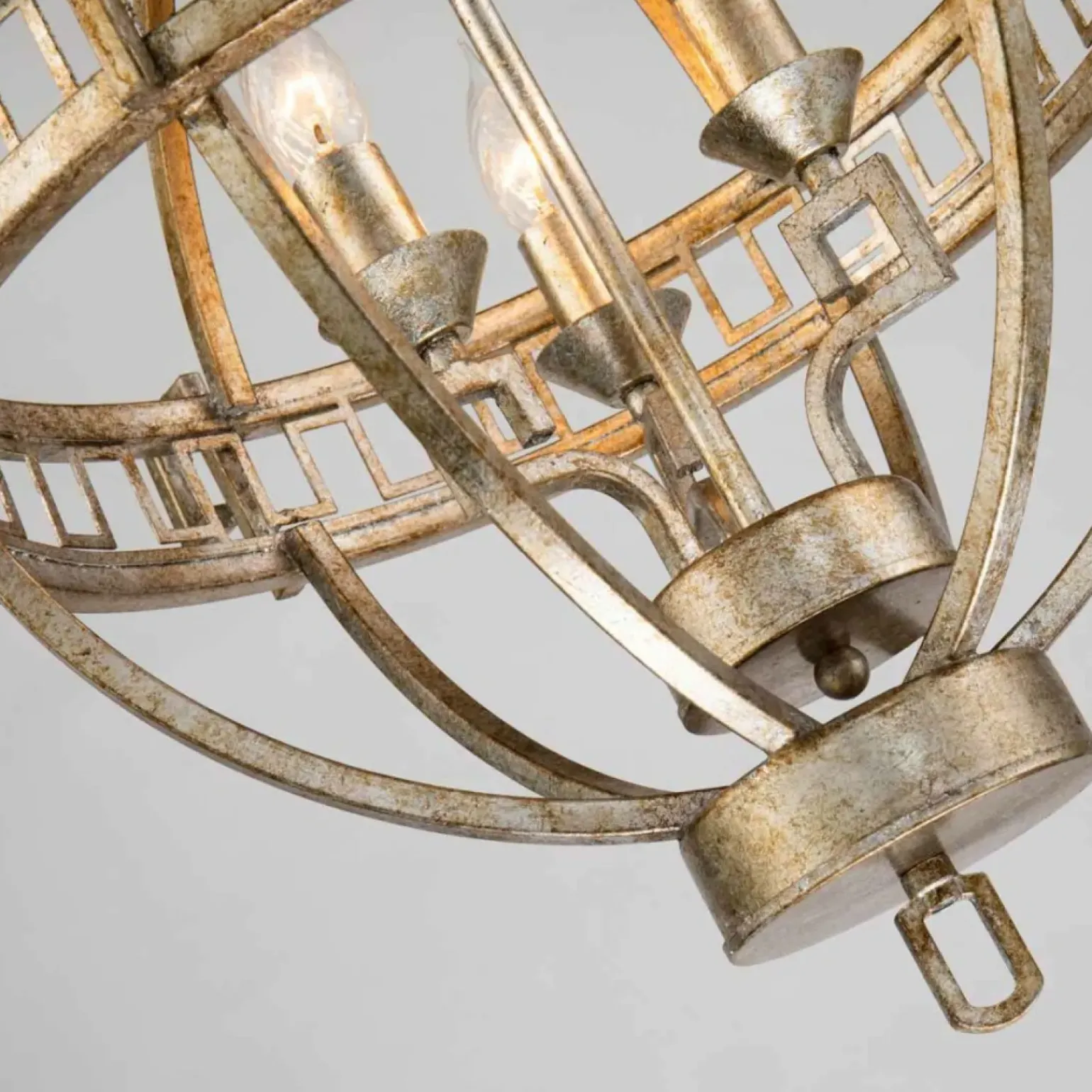 Fashion Lampa wisząca, postarzane złoto GN-LEMURIA-3P-A z serii LEMURIA Żyrandole Nowoczesne