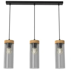 Best Sale Lampa wisząca, trzy klosze w kształcie walców MLP8665 z serii ELICA | Kaja Oświe Żyrandole Nowoczesne