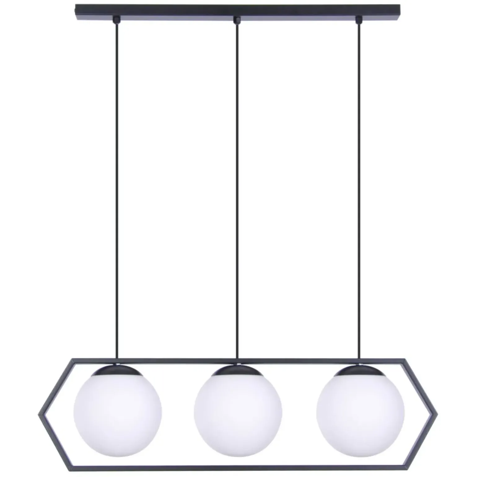 Flash Sale Lampa wisząca typu listwa z kloszami do jadalni K-4788 | Kaja Żyrandole Nowoczesne