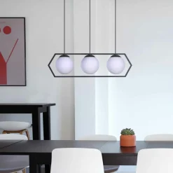 Flash Sale Lampa wisząca typu listwa z kloszami do jadalni K-4788 | Kaja Żyrandole Nowoczesne