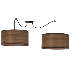 Store Lampa wisząca typu pająk z imitacją drewna 32-18397 LEGNO P | Kaja Żyrandole Nowoczesne