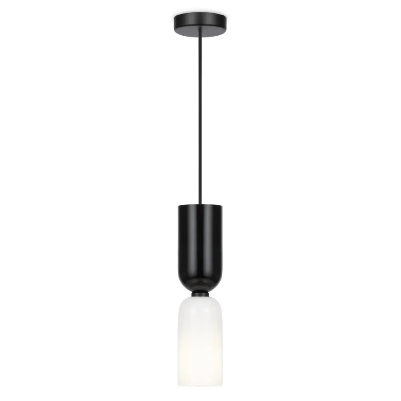 Best Lampa wisząca w kolorze czerni i bieli MOD177PL-01B z serii MEMORY Żyrandole Nowoczesne