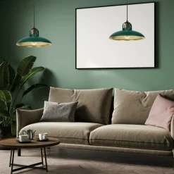 Cheap Lampa wisząca w kolorze eleganckiej zieleni MLP7709 z serii FELIX | Kaja Oświetl Żyrandole Nowoczesne