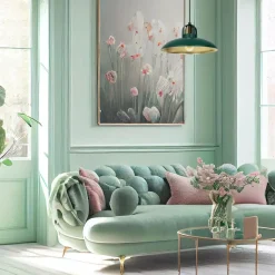 Cheap Lampa wisząca w kolorze eleganckiej zieleni MLP7709 z serii FELIX | Kaja Oświetl Żyrandole Nowoczesne