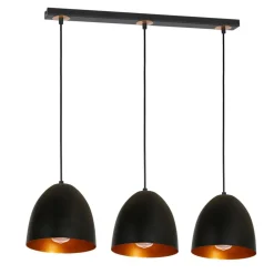 Cheap Lampa wisząca w kolorze głębokiej czerni MLP5588 z serii VEGAS | Kaja Oświetleni Żyrandole Nowoczesne