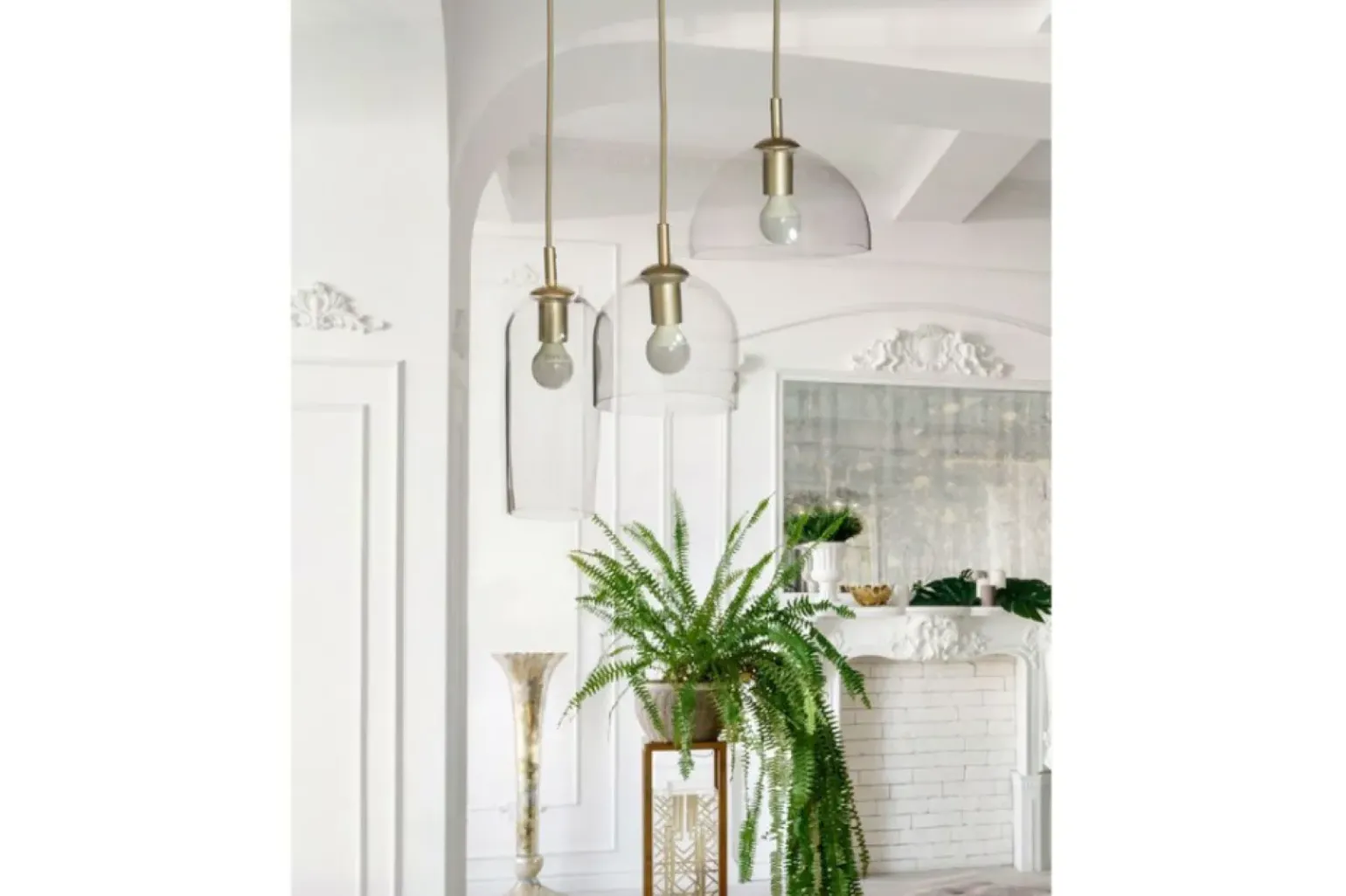 Cheap Lampa wisząca w kolorze m AZ3338 BLANCA | Kaja Oświetlenie Żyrandole Nowoczesne