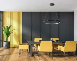 Best Sale Lampa wisząca w kształcie okręgu, barwa neutralna K-8187 z serii KALPA | Kaja Oś Żyrandole Nowoczesne