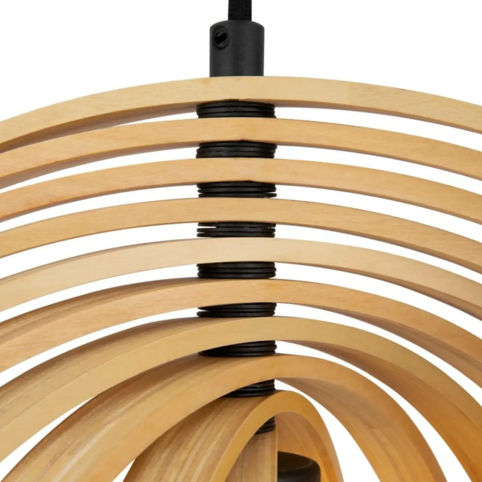 Best Lampa wisząca w naturalnych kolorach MOD197PL-01W z serii ROOTS Żyrandole Nowoczesne