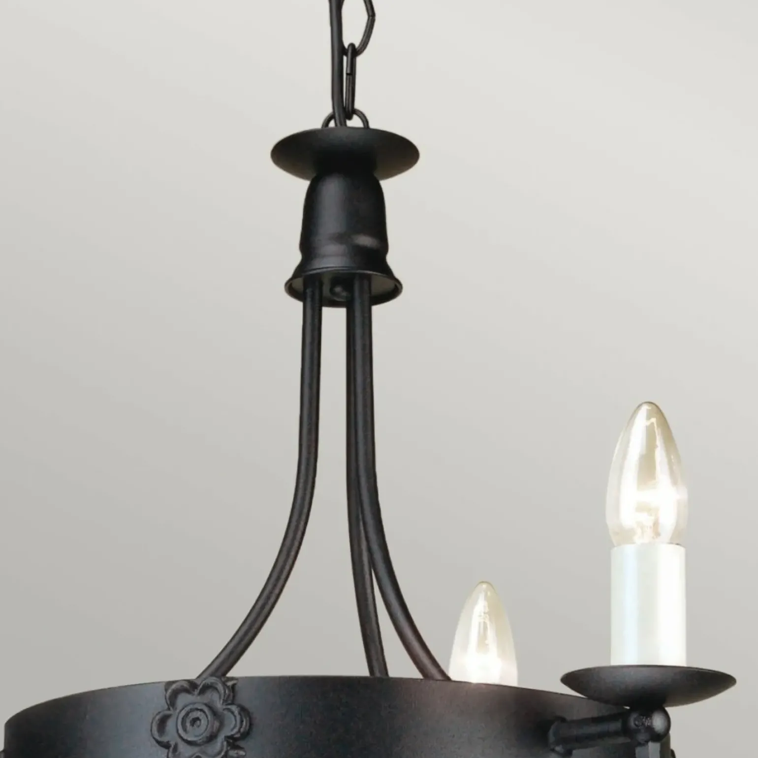 Sklep Kaja Lampa wisząca w pałacowym stylu BY3-BLACK z serii BELFRY