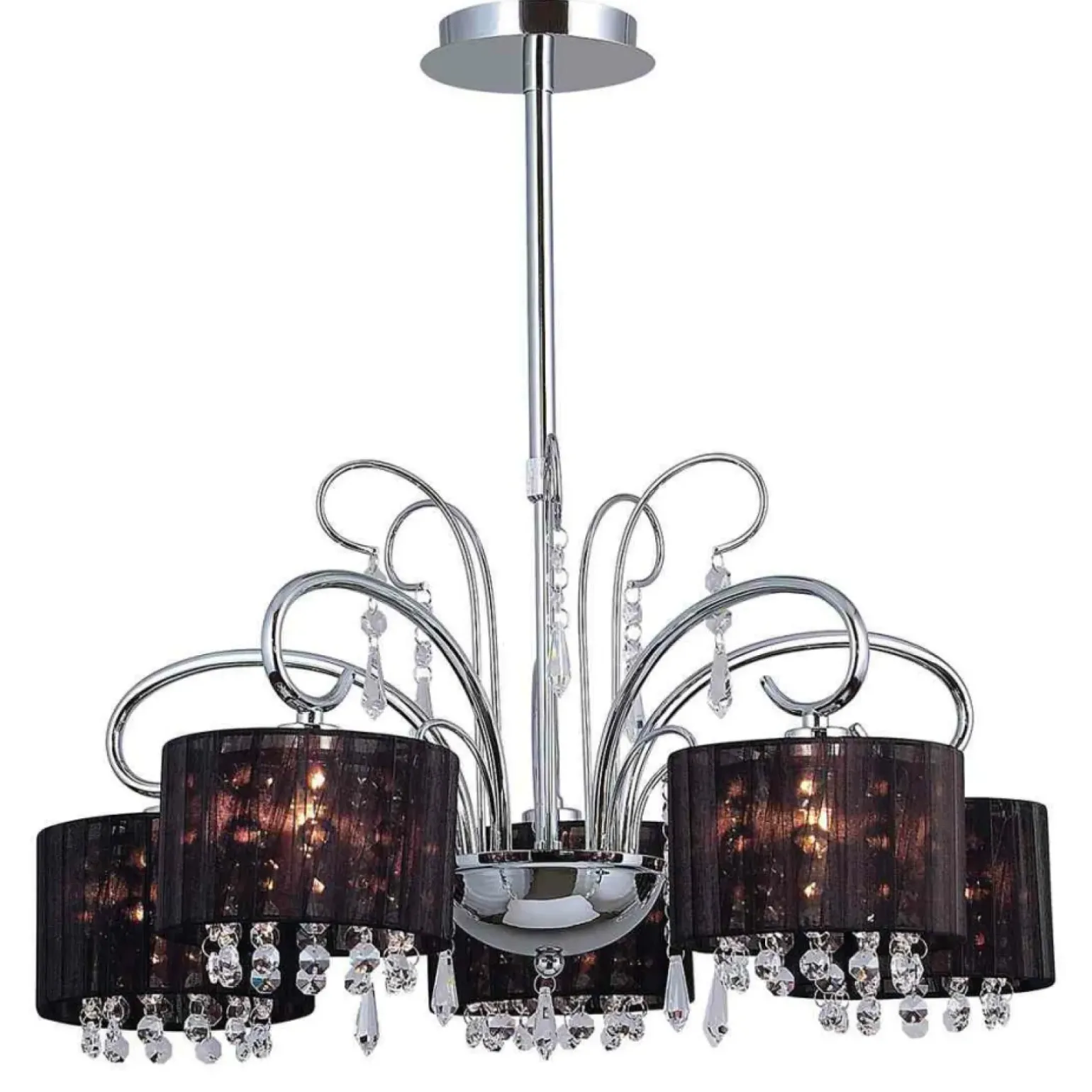 Sklep Kaja Lampa wisząca w stylu dark glamour MDM1583/5 SPAN | Kaja Oświetlenie