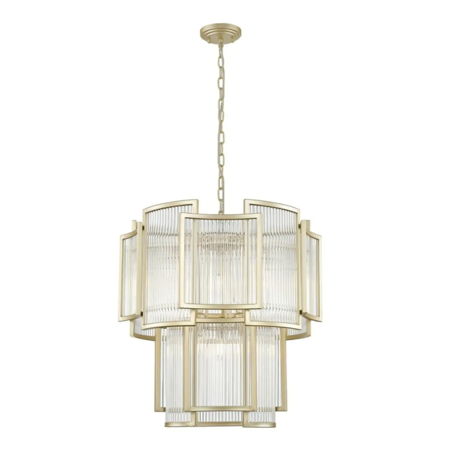 Flash Sale Lampa wisząca w stylu glamour P0528-08A-V6AC SERGIO | Kaja Żyrandole Nowoczesne