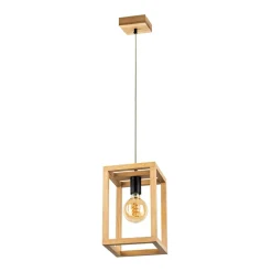 Outlet Lampa wisząca w stylu rustykalnym bez klosza 61540174 KAGO | Kaja Żyrandole Nowoczesne