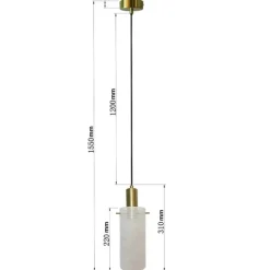 Best Sale Lampa wisząca, wąski, druciany klosz LP-945/1P WH TIRANA | Kaja Żyrandole Nowoczesne
