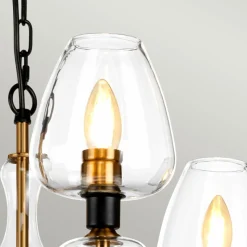 Sklep Kaja Lampa wisząca, żyrandol na łańcuchu DL-ARMAND3-AB z serii ARMAND