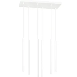 Cheap Lampa wisząca z 6 tubami w m kolorze 553/6 | Kaja Oświetlenie Żyrandole Nowoczesne