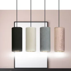 Sklep Kaja Lampa wisząca z abażurami w różnych kolorach 1068/4 BENTE | Kaja