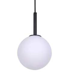 Cheap Lampa wisząca z białym kloszem do sypialni K-4885 FARO | Kaja Żyrandole Nowoczesne