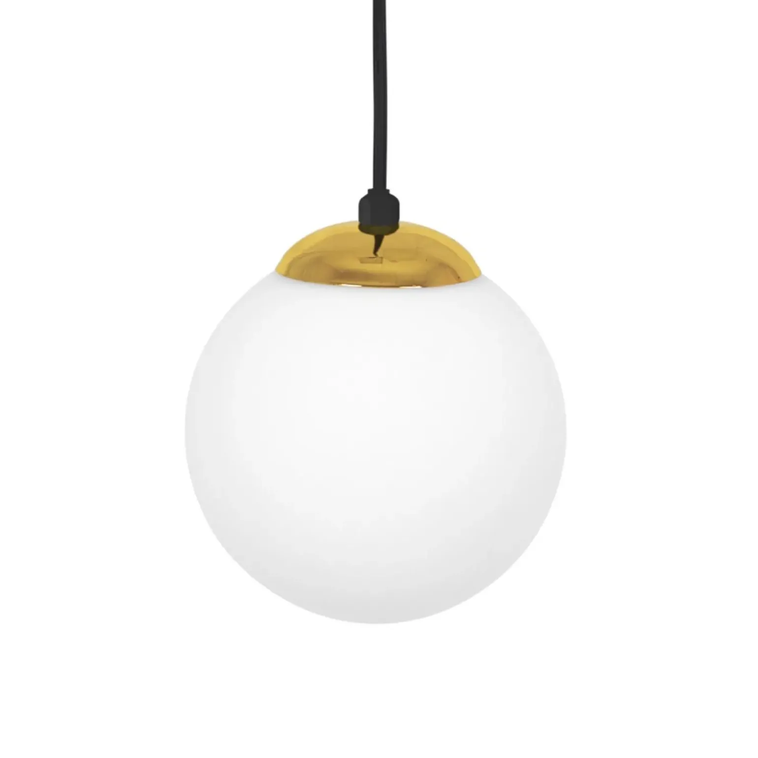Shop Lampa wisząca z białym matowym kloszem 14 cm K-4910 ISLA | Kaja Żyrandole Nowoczesne