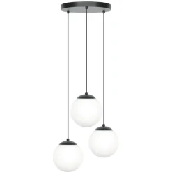 Online Lampa wisząca z białymi matowymi kloszami K-4746 | Kaja Oświetlenie Żyrandole Nowoczesne