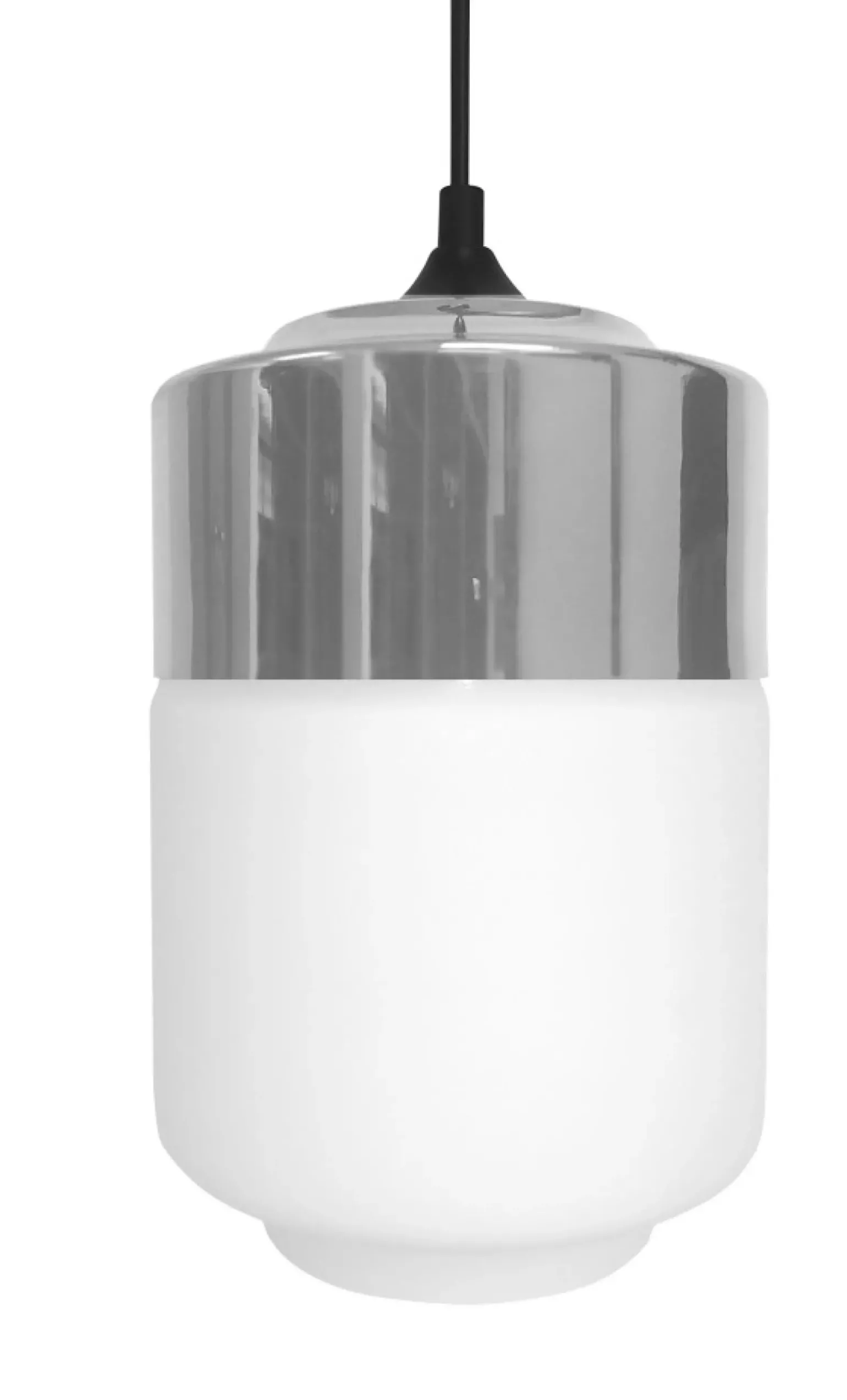 Sklep Kaja Lampa wisząca z chromowanym zdobieniem 31-40541 MASALA | Kaja