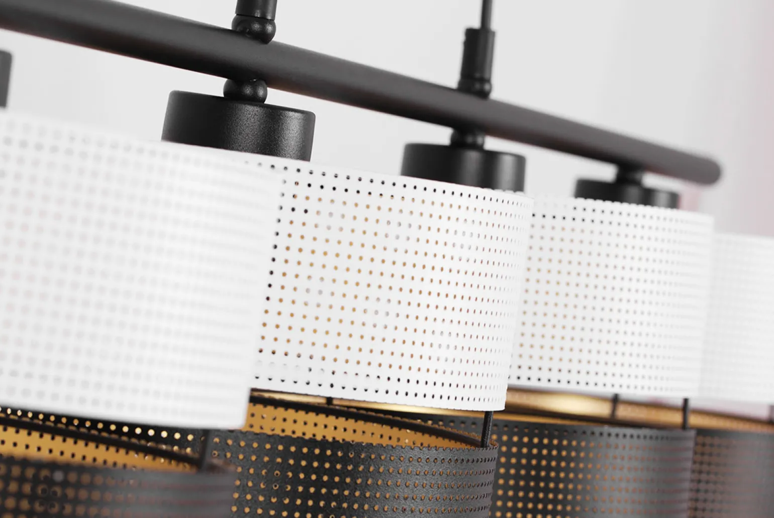 Sklep Kaja Lampa wisząca z czterema abażurami na listwie K-5293 z serii VEGA